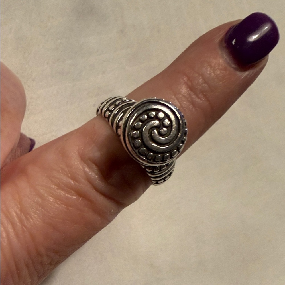 James Avery Tribal ring size 8.5